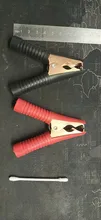 Hot Car Alligator Clips Battery Clamps Crocodile Clip 100A Red+Black