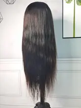 Hueso recto frente de encaje pelucas de cabello humano 8-30 pulgadas brasileño recto pelo humano del cierre del cordón pelucas para mujeres HD peluca Frontal de encaje