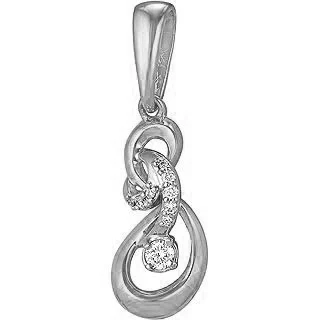 

Master brilliant pendant with 9 white gold diamonds