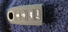 Funda de silicona con cubierta de control remoto de coche, cubierta de silicona para cubierta de coche, pegatina de capó de piel para Mazda 3 5 6 8 CX5 CX7 CX9 M6 GT 2016 2017, sin llave remota