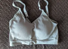 Sujetador deportivo acolchado para mujer, Top transpirable con correa de ajuste, chaleco de encaje perfecto para correr, gimnasio y Deporte