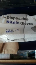 Guantes de nitrilo negro 100 unids/lote comida grado impermeable alergia libre desechable seguridad sintético guantes de nitrilo
