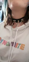 Collar gótico Punk Rock de estilo Harajuku, Gargantilla de cuero PU con corazón y punta redonda, accesorios para el cuerpo