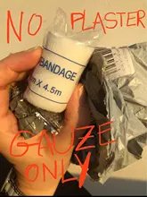 6 unids/lote vendaje de yeso no vendaje tejido Kit de primeros auxilios suministros PBT vendaje elástico médico vendaje para mascotas