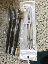 Steel-Wire-Brush Pick-Set Pistol Gun Cleaning-Tool Tactical-Rifle Universal-Gun Nylon