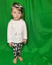 Conjunto de ropa para niñas pequeñas, Tops de manga larga con letras para recién nacidos, pantalones informales con estampado, diadema, trajes para niños pequeños
