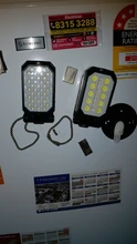 Portable LED Flashlight Power-Display Magnet-Design Camping Lantern Waterproof COB 
