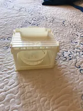 Parrot Cage Nest Removable Pet-Birds Plastic White 1pcs High-Quality