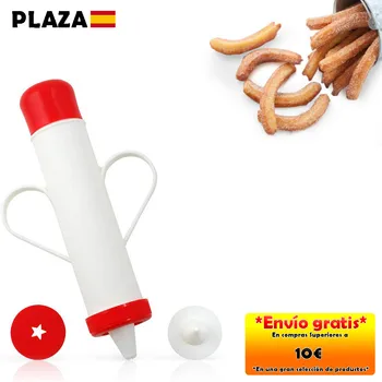 

QUTTIN®Professional Churrera, plastic Churrera decorator, white and red