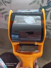 Dispensador de cinta de sellado, capacidad de 6cm de ancho, soporte de cinta de sellado para oficina, cortador, máquina de embalaje Manual, herramientas