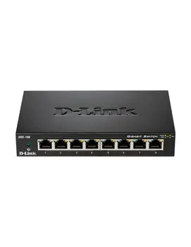 

D-Link DGS 108-switch-8x10/100/1000-desktop