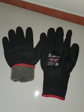 Térmica guantes de trabajo resistente al frío de-30 grados de almacenamiento en frío de pesca ropa Unisex a prueba de viento baja temperatura deporte al aire libre