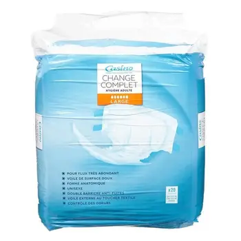 

Changes complete for urine leakage CASINO-Size L-Incontinence very abundant-Lot of 20