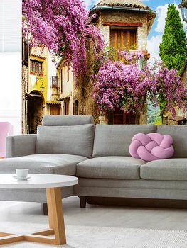 

Photo wallpaper "street in the flowers", 2,70X2,70 m (flizelini 1023-3f)