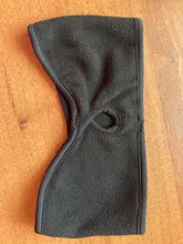 Diadema con hueco para cola de lana para mujer, banda para el sudor cálida, resistente al viento, para Yoga, correr, Fitness