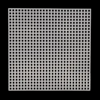 

The canvas is plastic, 6 S/T, small. 'Square, 11*11 cm, Bestex