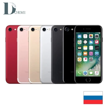 

[Russian stock] Unlocked Original Apple iPhone 7 Quad-core Mobile phone 12.0MP camera 32G/128G/256G Rom IOS Fingerprint touch ID
