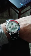 Relojes de lujo para hombre, de cuarzo, Digital, LED, de goma, militar, deportivo, militar, erkek kol saati