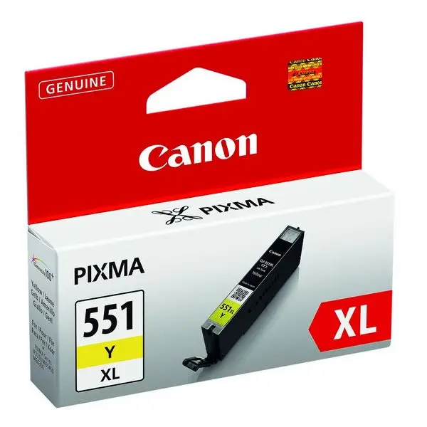 Чернильный картридж Canon CLI-551Y XL IP7250/MG5450 желтый