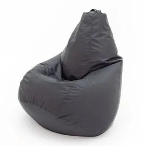 Armchair bag pear Oxford water repellent waterproof rainproof large soft frameless pouf ottoman for Home Cottage