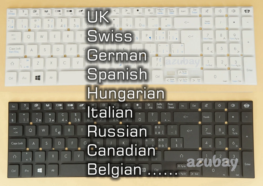 IT RU CA BE клавиатура для Packard Bell PK130O41B04 MP-10K33SU-6982W PK130O41B19 PK130HQ1A13 MP-10K36CU-6982W | Компьютеры и