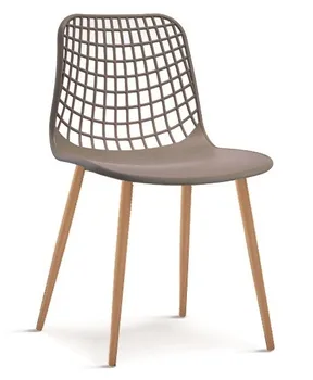 

Chair MONICA metal polypropylene taupe