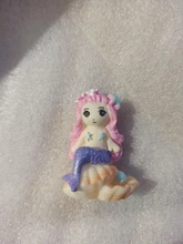 Desk-Decoration-Accessories Mermaid-Ornament Aquarium Fish-Tank Cute 1pcs Little