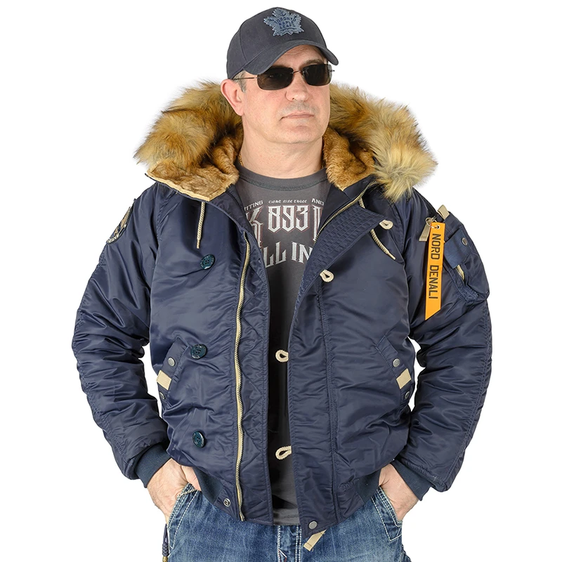 N2B Parka militar Nord Denali para hombre, chaqueta de invierno para hombre, chaqueta cálida para otoño e invierno, ropa para chaqueta para hombre, abrigos para hombre, chaqueta de entretiempo 2022|Parkas| -