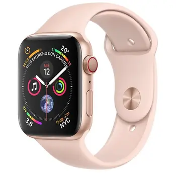 

Apple Watch Serials 4 GPS Cell 44mm gold aluminium Case and pink sand sport