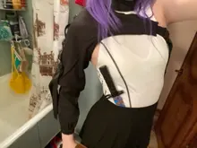 Outwear Sweatshirts Hoodie Holographic Neon Reflective One-Shoulder Women's Darlingaga