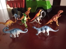 10 unids/lote Mini modelo de dinosaurio de los niños juguetes educativos pequeña simulación Animal figuras juguetes de los niños para niño regalo