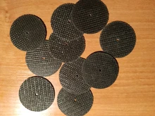 ZtDpLsd-disco de corte de Metal, amoladora Dremel, herramienta rotativa, rueda de sierra Circular, disco de corte y lijado, 32/38MM, 10 Uds.