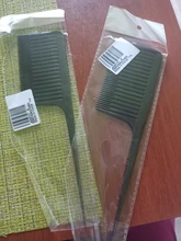 Peines de diente ancho grandes con mango de gancho para desenredar y reducir la caída del cabello, peine profesional para salón de peluquería, herramientas de peinado