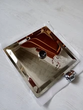 EVERSO-Cabezal de ducha de lluvia de acero inoxidable, ultrafino, acabado cromado, redondo y cuadrado, 12/10/8/6/4 pulgadas