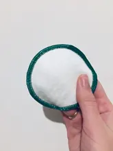 Almohadillas de algodón de bambú reutilizables, almohadilla lavable para quitar maquillaje, limpiador de piel Facial Suave, herramienta de belleza para el cuidado de la piel, 5/8/25 Uds.