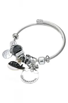 

Angemiel Black Whale Butterfly Adjustable Charmlı Bracelet