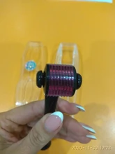 DARSONVAL-Rodillo derma roller con microagujas de titanio, rodillo dermoroller con microagujas de titanio para la cara, agujas de 0,2/0,25/0,3mm, 540