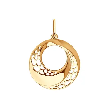 

Sokolov gold pendant, fashion jewelry, 585, women's male, pendants for neck women