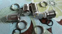 Button-Switch-Locking Momentary Latching/self-Reset Waterproof 12mm Metal 1pc Press-The-Point-Flat-Head
