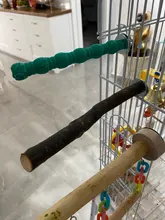 Toys Parrot Cage Claw-Stand Perches Cockatiel Pet-Bird Parakeet Hanging-Toy Chew-Grinding