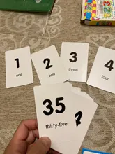 Tarjetas de aprendizaje de números Montessori para bebé, juguete educativo de matemáticas, juguetes de aprendizaje para niños, ayuda de enseñanza