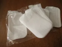 Papel desinfectante para jabón de manos, Mini láminas aromáticas desechables para jabón espumoso, 100 Uds., 5,6x3,6 cm