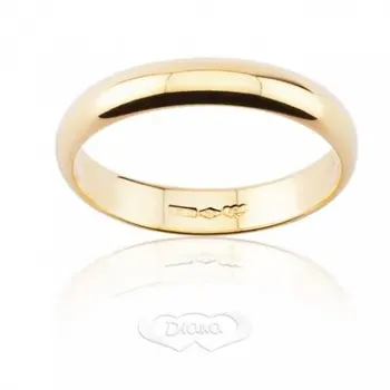 

Wedding Ring DIANA 4 grams yellow gold Classic Wide Headband