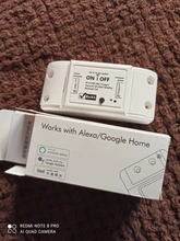 Interruptor remoto inalámbrico con Wifi para casa inteligente, módulo de Controlador de luz LED domótica, Alexa, Google Home, Smartlife, aplicación Tuya