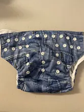 [Littles & Bloomz]-pañal lavables para bebés, cubierta de pañal de bolsillo de tela Real reutilizable, trajes de envoltura de pañales de nacimiento a orinal, insertos de pañal de talla única