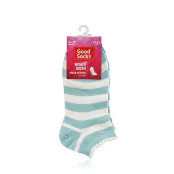 

Women's socks good socks knitted, shortened, with a pattern sn19/28