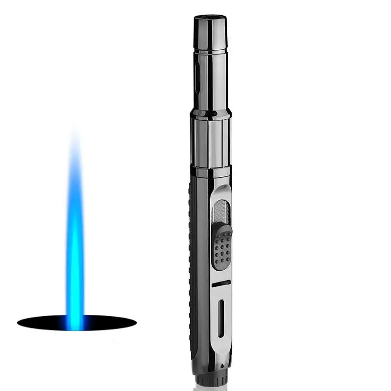 

Outdoor Windproof Butane Gas Lighter Pen Type Spray Gun Mini Torch Cigarette Lighters BBQ Kitchen Cigar Special Ignition Tool