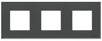 

ABB Nie Zenit glass graphite frame 3rd 2 + 2 + 2 mod 2cla227300n3801