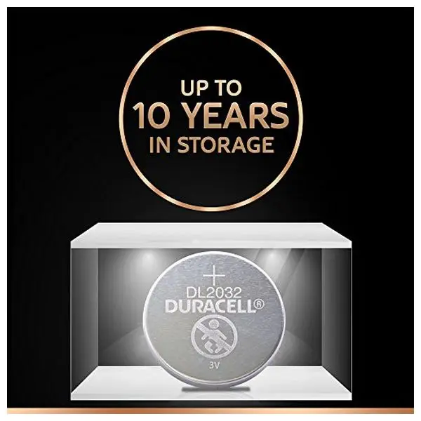 Литиевая батарея таблеточного типа сотовый Батарея DURACELL DRB2032 CR2032 3V
