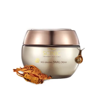 

Face cream with mucin snail and red ginseng scinic red ginseng snail cream